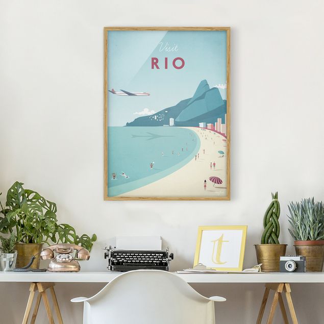 Quadro mare Poster di viaggio - Rio De Janeiro