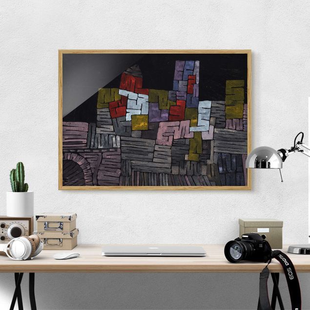 Riproduzioni quadri famosi Paul Klee - Antica muratura Sicilia