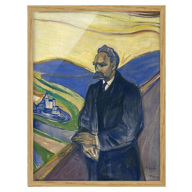 Correnti artistiche Edvard Munch - Ritratto di Friedrich Nietzsche