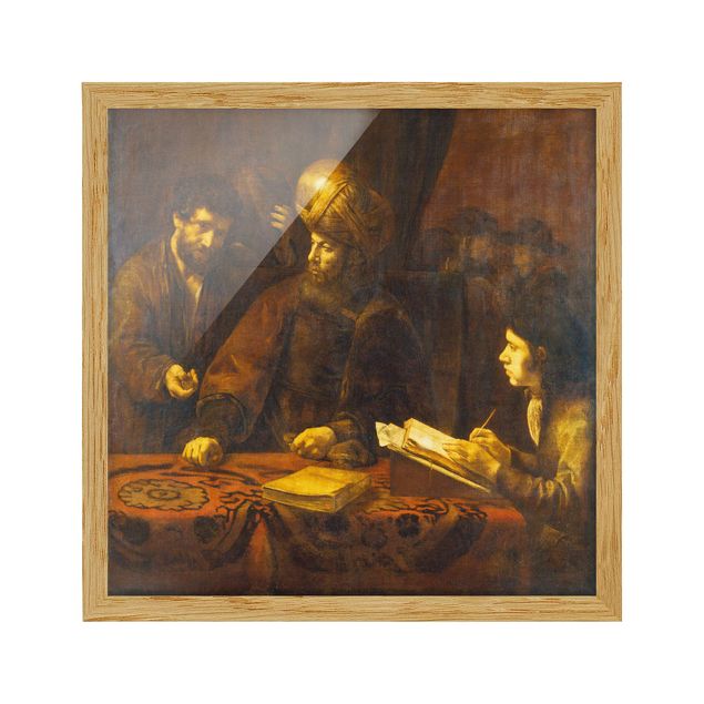 Quadro barocco Rembrandt van Rijn - Parabola degli operai
