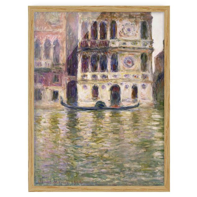 Quadri con cornice architettura e skylines  Claude Monet - Il Palazzo Dario