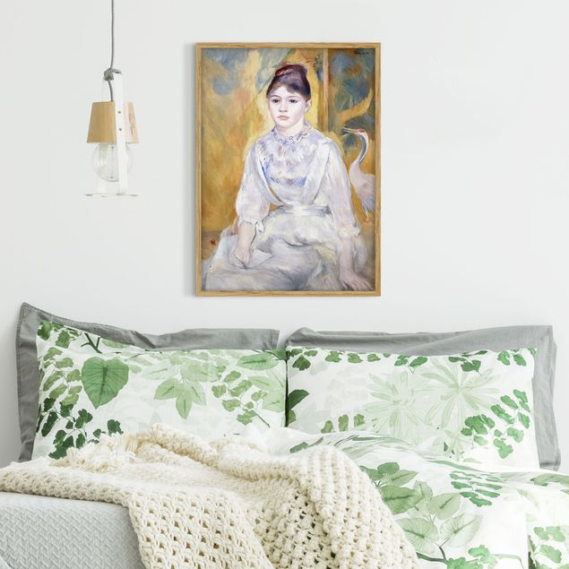 Quadri impressionisti Auguste Renoir - Giovane ragazza con cigno