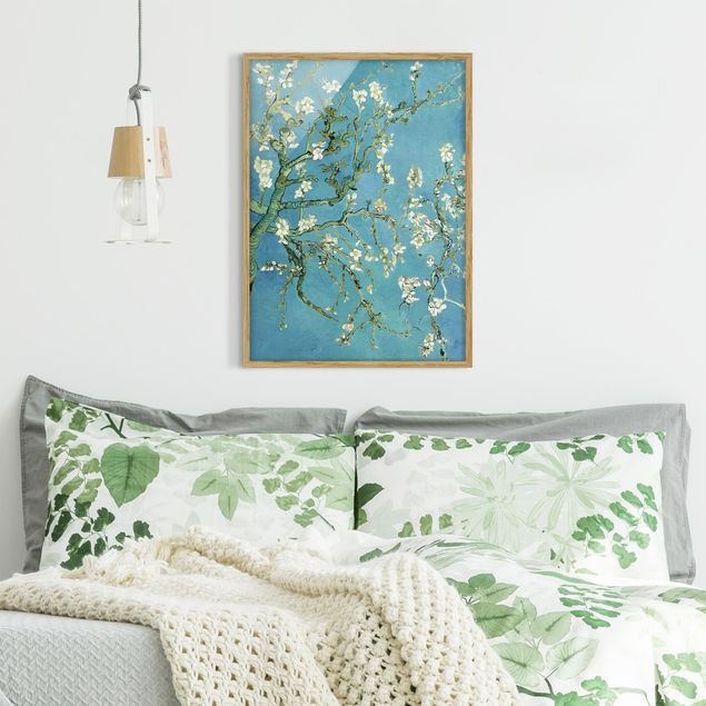 Quadro post impressionista Vincent Van Gogh - Mandorli in fiore