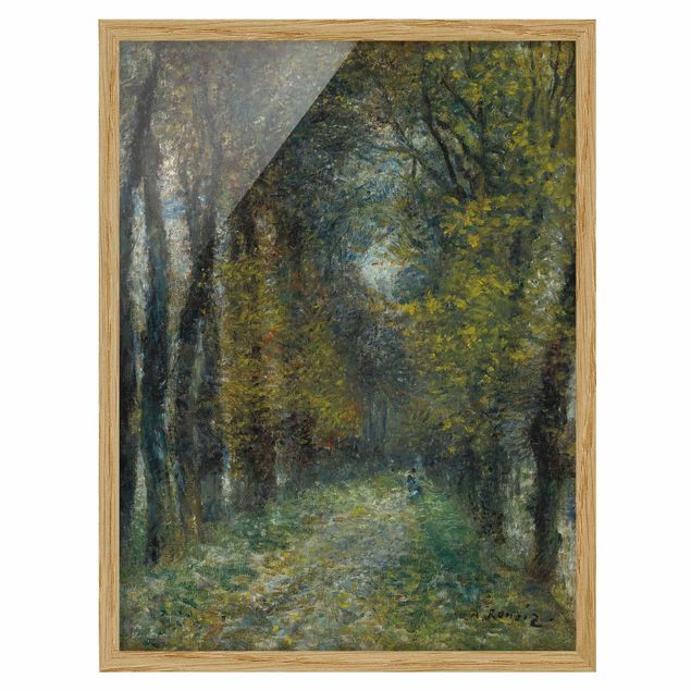Quadro alberi Auguste Renoir - L'Allée