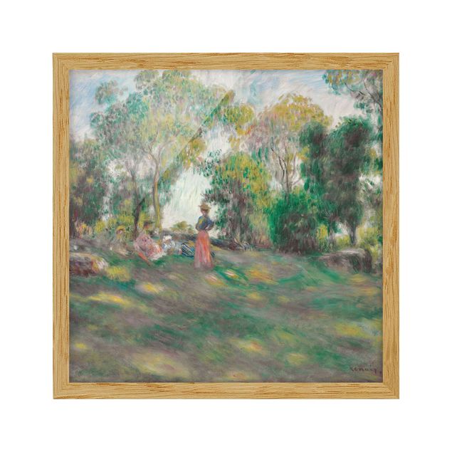 Quadri Impressionismo Auguste Renoir - Paesaggio con figure