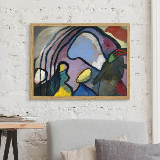 Riproduzioni quadri famosi Wassily Kandinsky - Studio per l'improvvisazione 10