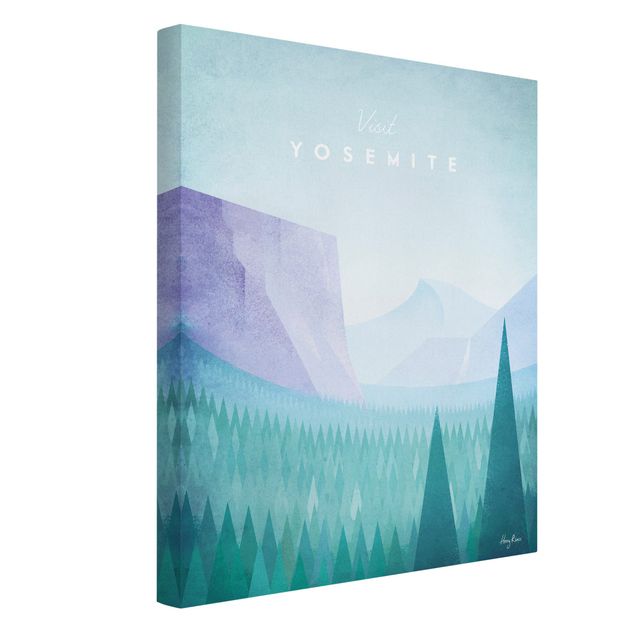 Quadri paesaggistici Poster di viaggio - Parco Yosemite