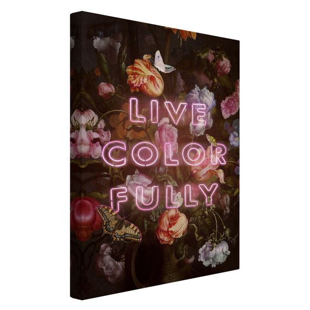 Riproduzione quadri famosi Live Colour Fully