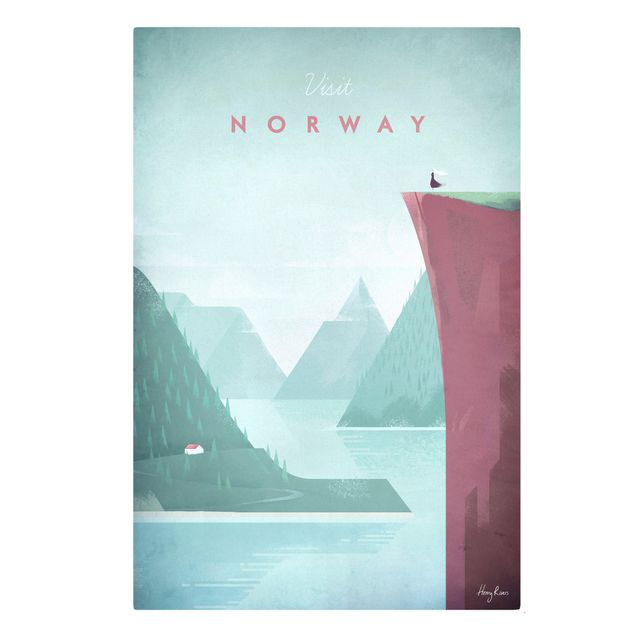 Riproduzioni quadri Poster di viaggio - Norvegia