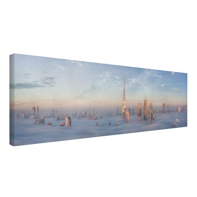 Quadro moderno Dubai sopra le nuvole