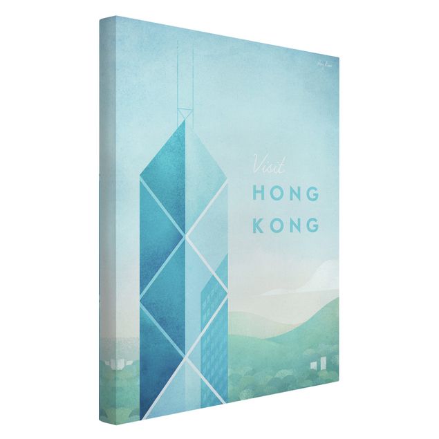 Riproduzioni quadri Poster di viaggio - Hong Kong