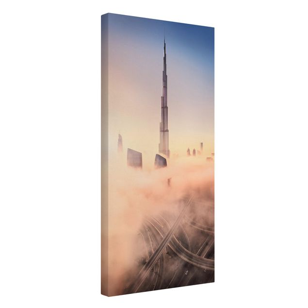 Quadri moderni   Skyline di celeste di Dubai