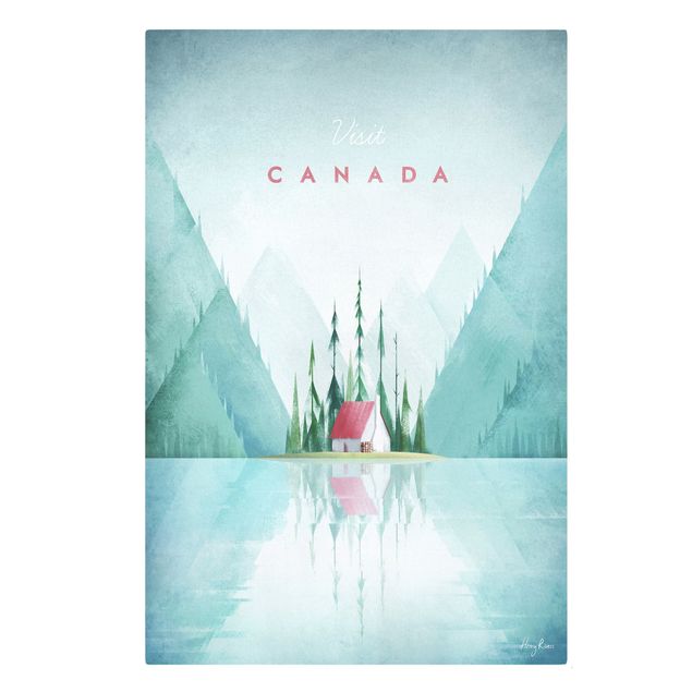 Riproduzione quadri famosi Poster di viaggio - Canada