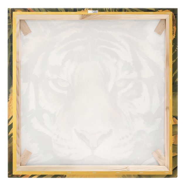 Quadri stampe Tigre nella giungla