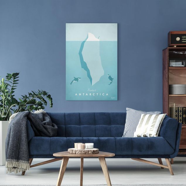 Quadri con pesci Poster di viaggio - Antartide