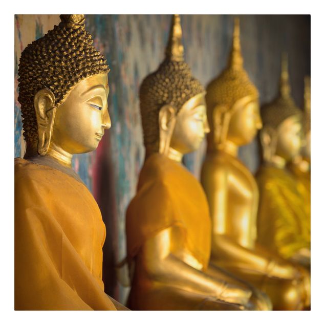 Quadri spirituali Statua del Buddha d'oro