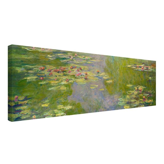 Tele rose Claude Monet - Ninfee verdi