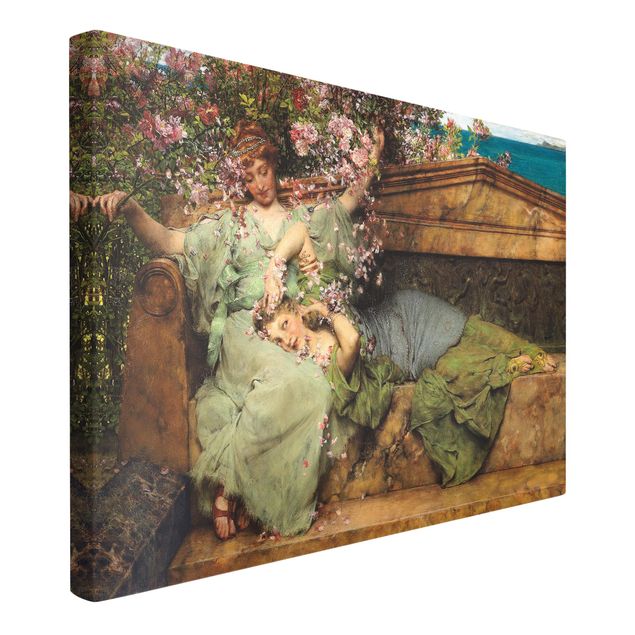 Quadri moderni   Sir Lawrence Alma-Tadema - Il giardino delle rose
