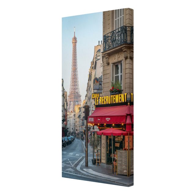 Quadro colorato Strade di Parigi