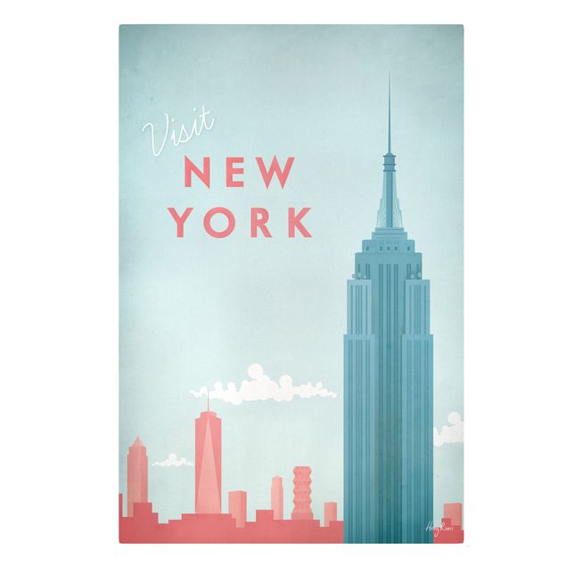 Riproduzioni quadri famosi Poster di viaggio - New York