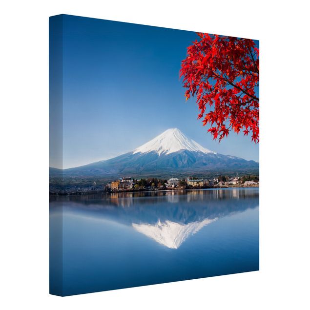 Quadro moderno Il monte Fuji in autunno