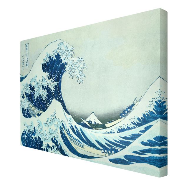Quadri spiaggia Katsushika Hokusai - La grande onda di Kanagawa