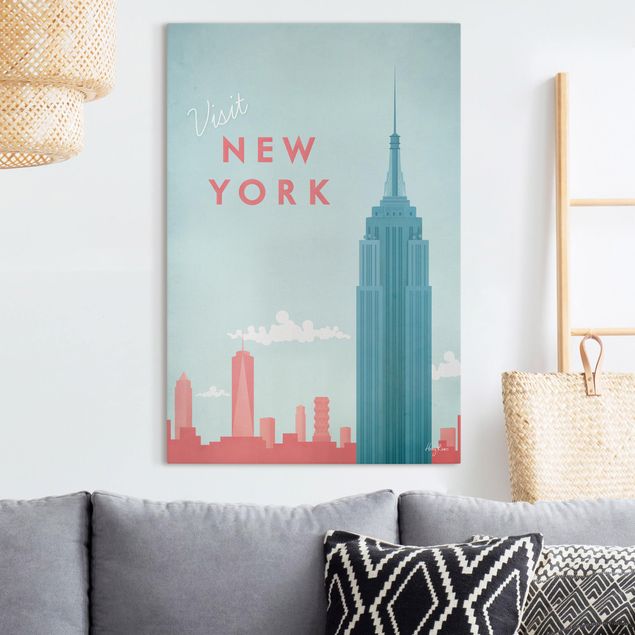 Quadri New york Poster di viaggio - New York