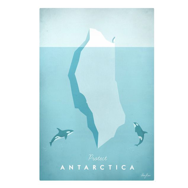 Quadro mare Poster di viaggio - Antartide