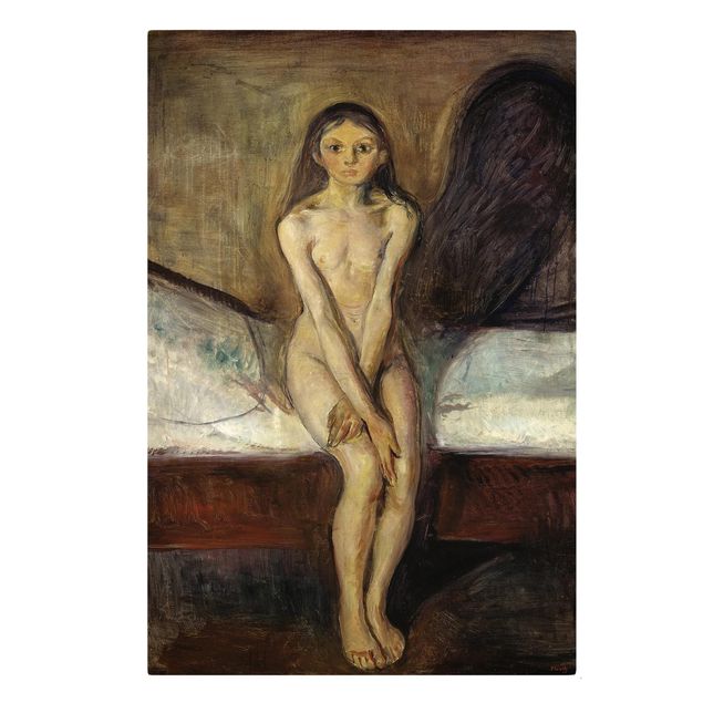Quadri moderni per arredamento Edvard Munch - Pubertà
