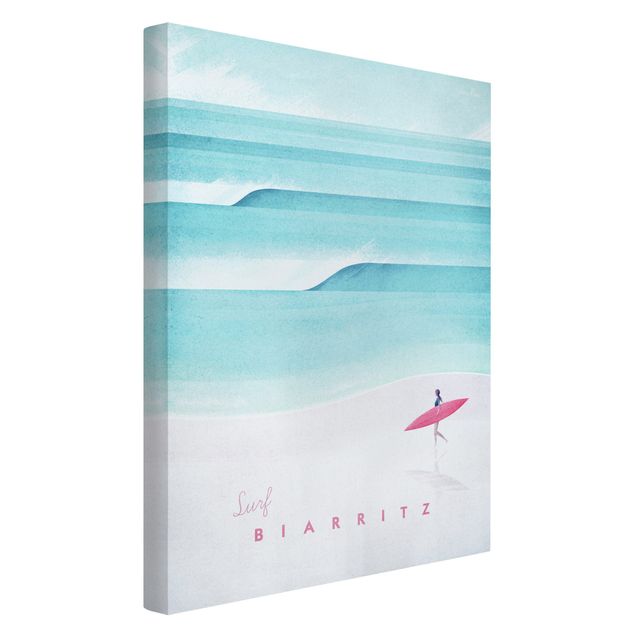 Quadri paesaggistici Poster di viaggio - Biarritz