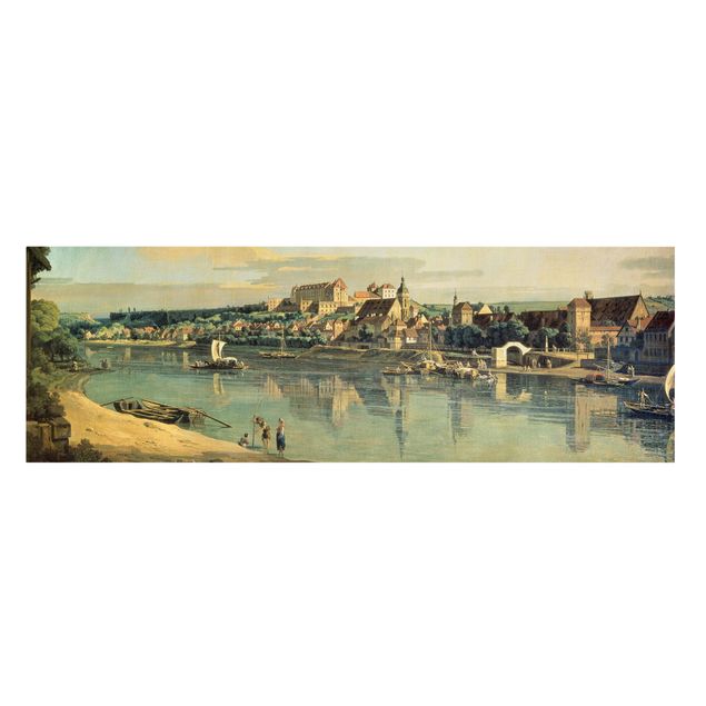 Quadro paesaggio Bernardo Bellotto - Vista di Pirna