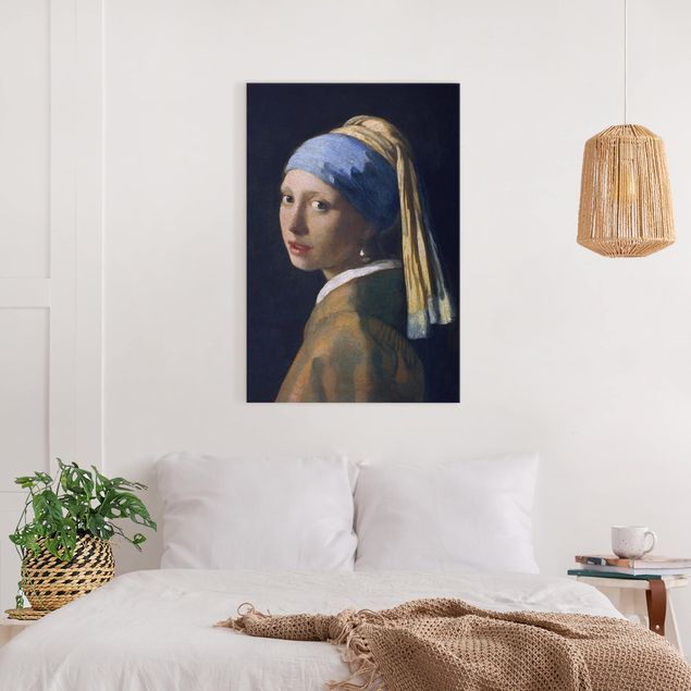 Stile di pittura Jan Vermeer Van Delft - Ragazza con l'orecchino di perla