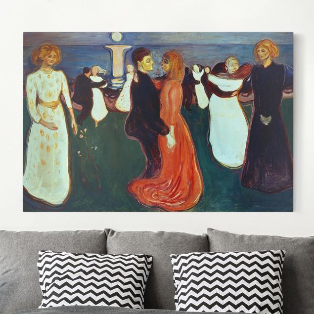 Quadri espressionisti Edvard Munch - La danza della vita