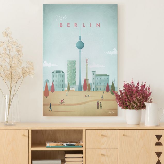 Quadri Berlino Poster di viaggio - Berlino