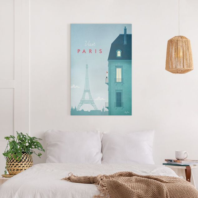 Stampe su tela parigi Poster di viaggio - Parigi