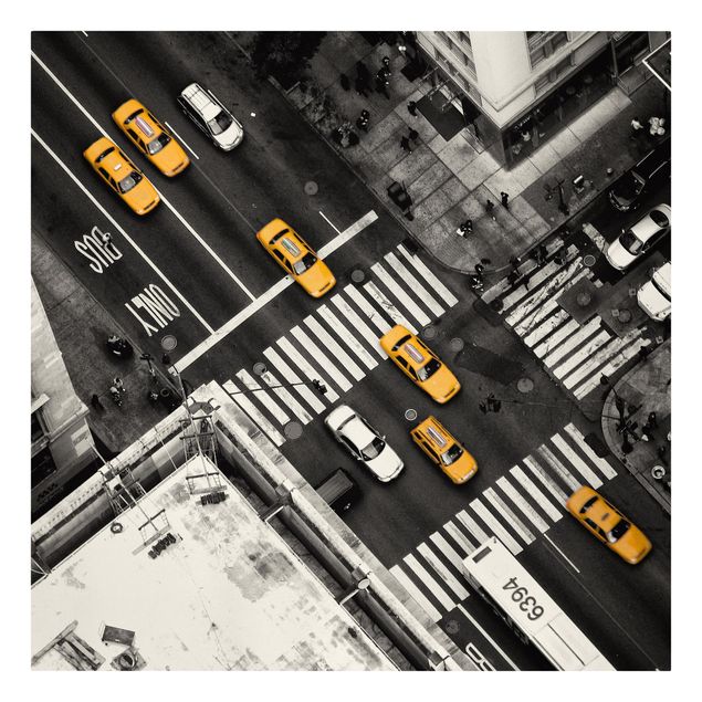 Quadri in bianco e nero Taxi di New York