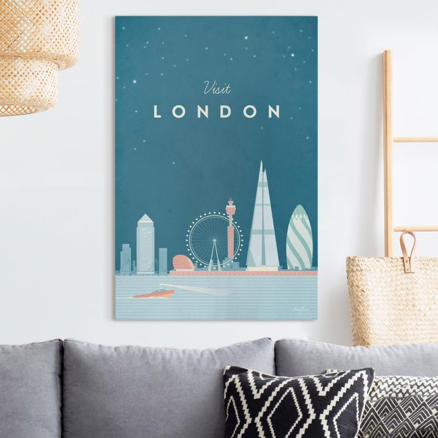 Quadri di Londra Poster di viaggio - Londra