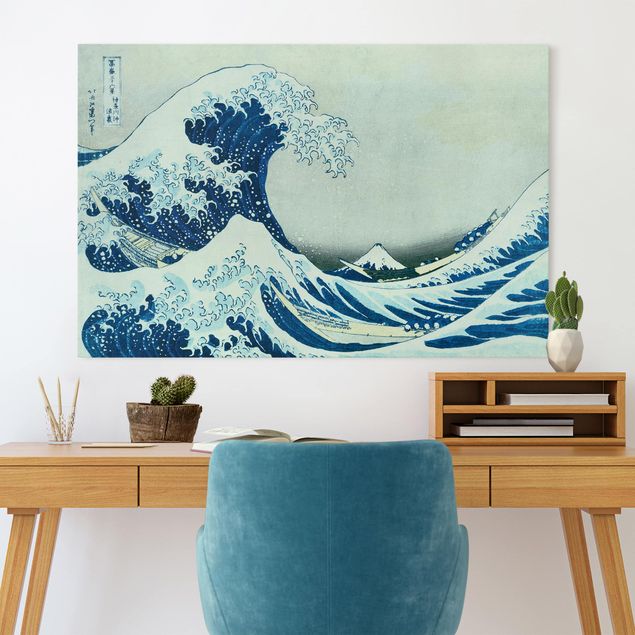 Riproduzioni Katsushika Hokusai - La grande onda di Kanagawa