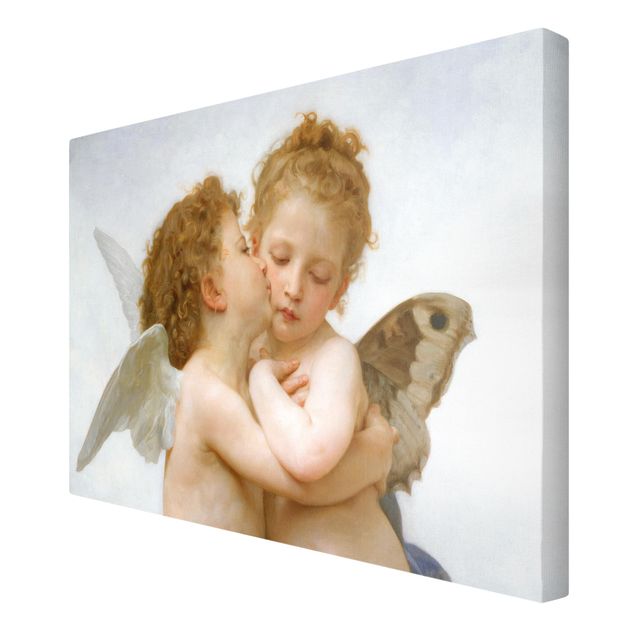Quadri stampe William Adolphe Bouguereau - Il primo bacio