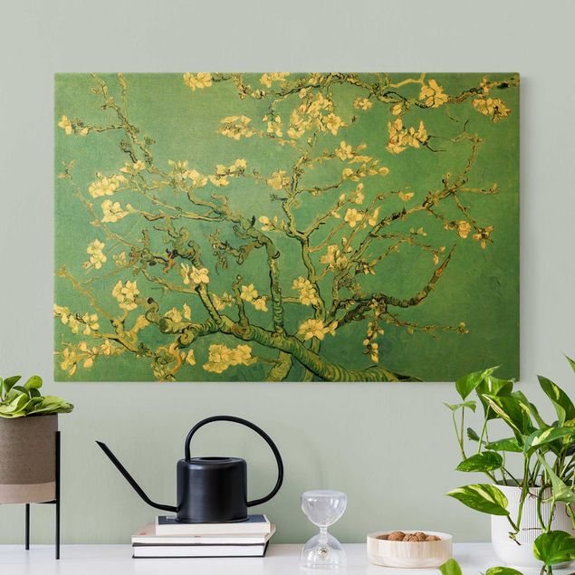 Stampe quadri famosi Vincent Van Gogh - Mandorli in fiore