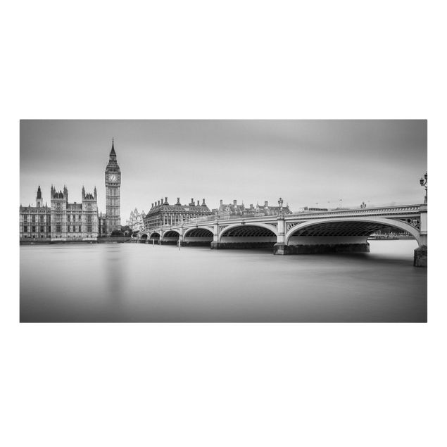 Quadri città Il ponte di Westminster e il Big Ben