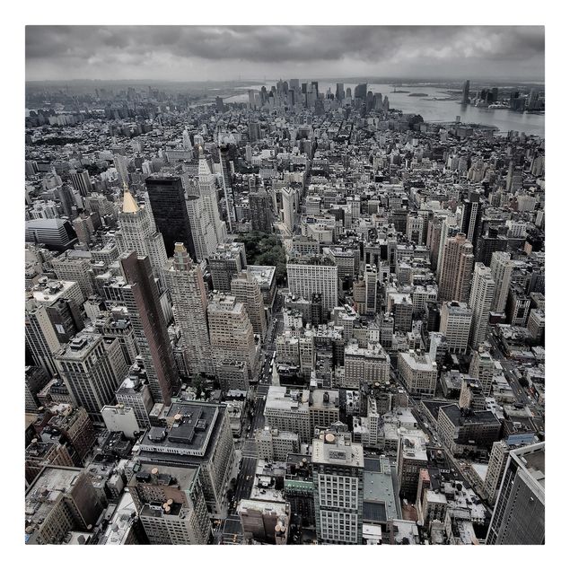 Quadri in bianco e nero Vista su Manhattan