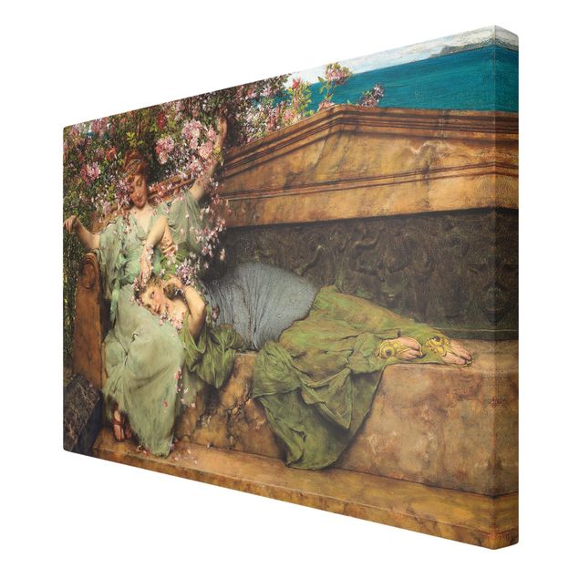 Riproduzione quadri famosi Sir Lawrence Alma-Tadema - Il giardino delle rose