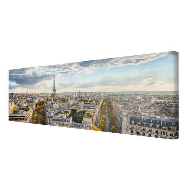 Quadri skyline  Bella giornata a Parigi