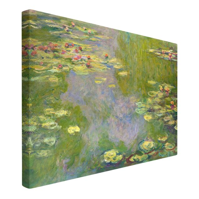 Tele rose Claude Monet - Ninfee verdi