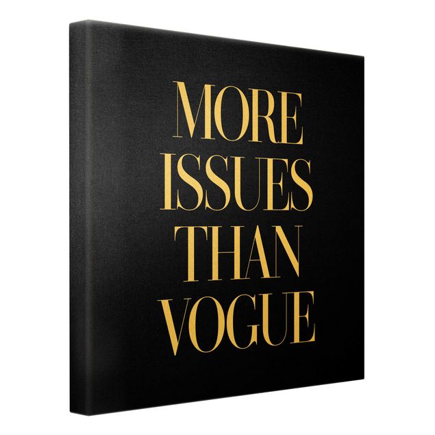 Quadri su tela More Issues Than Vogue