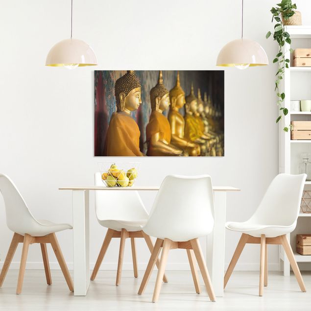 Quadri su tela Asia Statua del Buddha d'oro
