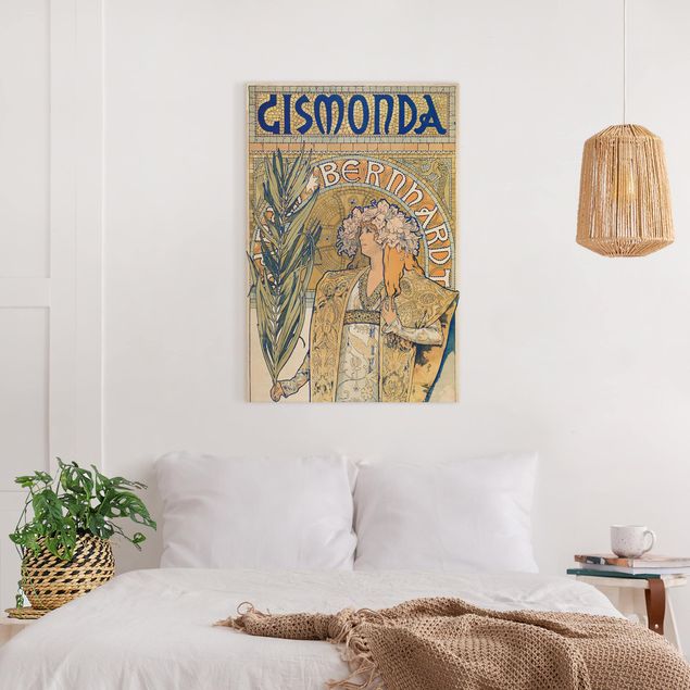 Stile artistico Alfons Mucha - Manifesto per l'opera teatrale Gismonda