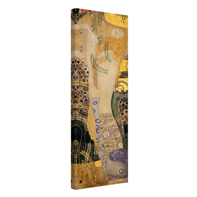 Quadro moderno Gustav Klimt - Serpenti d'acqua I