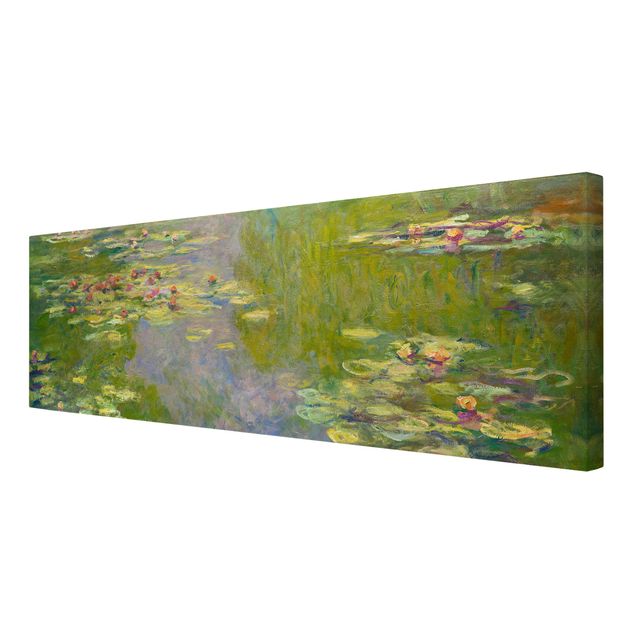 Quadri fiori Claude Monet - Ninfee verdi